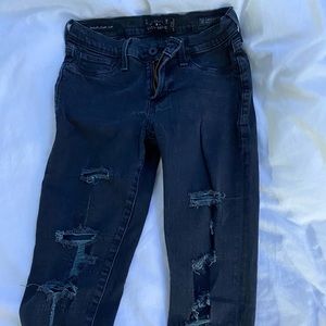 Ripped lucky brand jeans